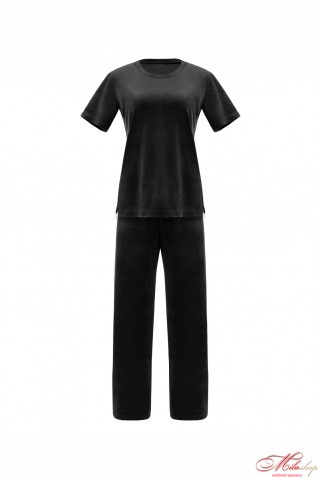 Комплект футболка со штанами из велюра Obrana (Anabel Arto) 808-6204